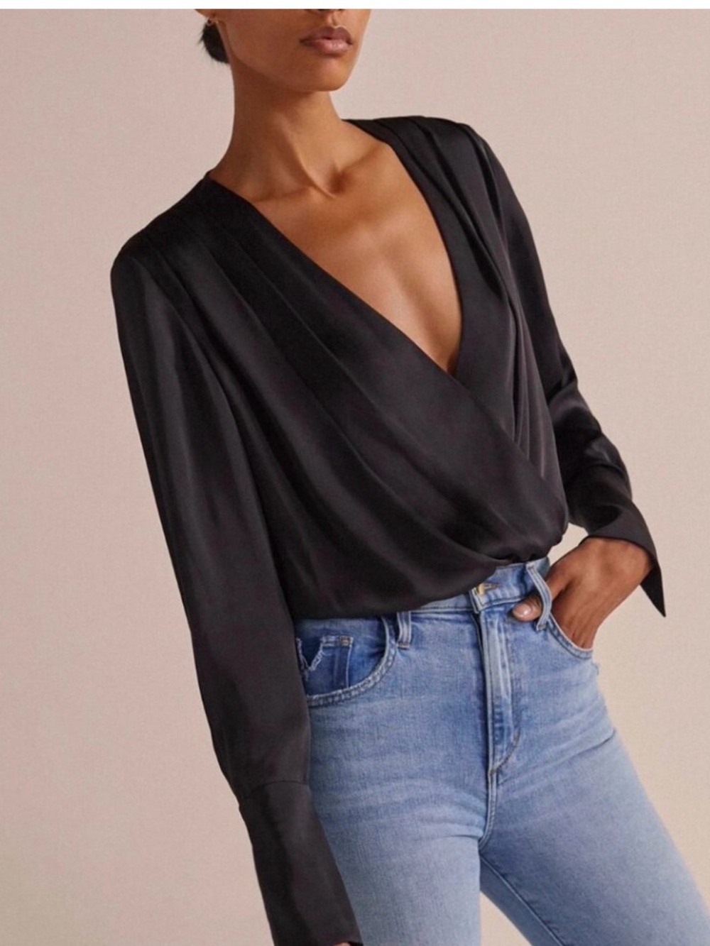 Favorite Daughter Long Sleeve Button-down